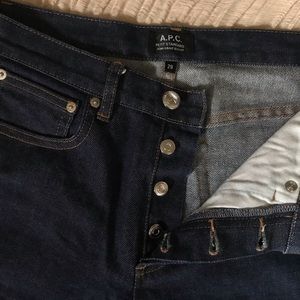 A.P.C ‘Petit Standard’ w/ button fly, Sz 29